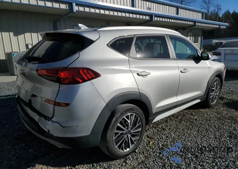 2020 Hyundai Tucson Limited z USA, uszkodzony, nr VIN KM8J33AL4LU204282